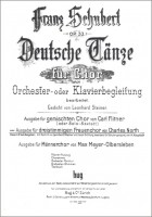 Deutsche Tänze